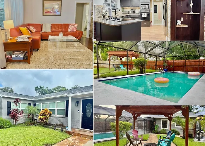 Sunny Clearwater Escape 3Br Pool 3 Baths